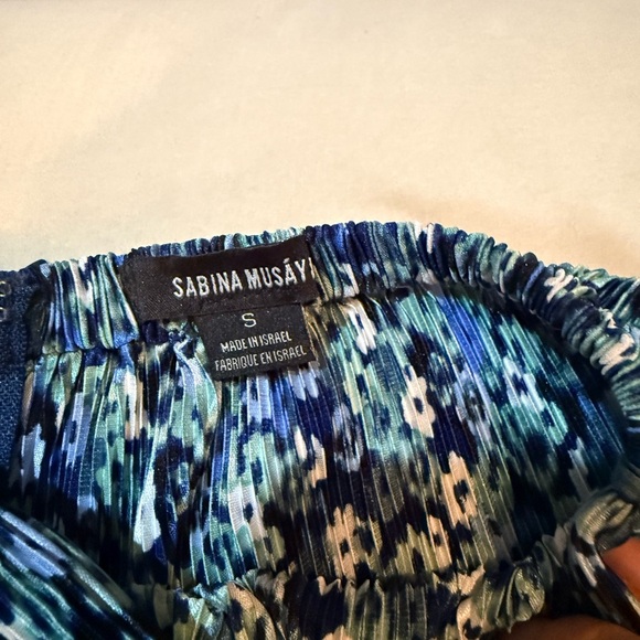 SABINA MUSÁYEV True pant size s turquoise print - Picture 6 of 12